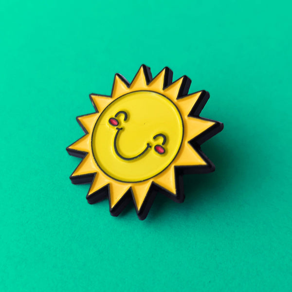 Little Ray Of Sunshine enamel pin