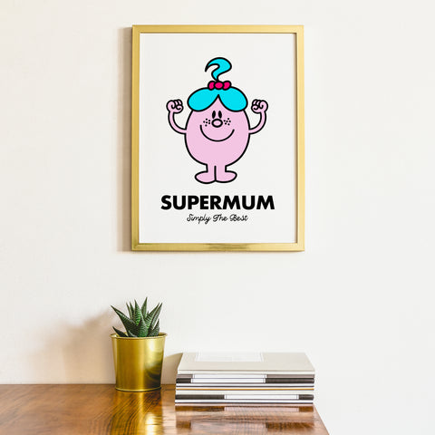 SuperMum- 'Simply the best' print