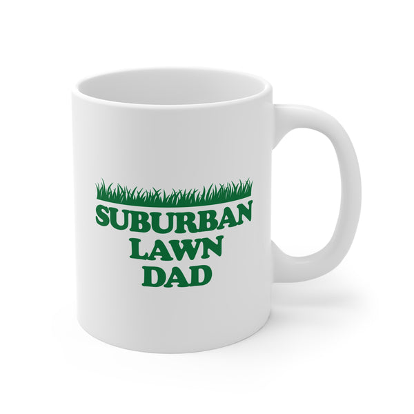 Suburban Lawn Dad mug