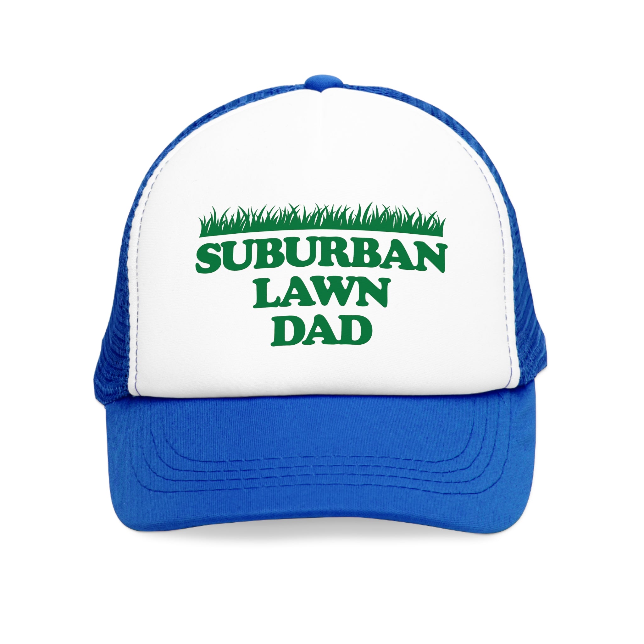 Suburban Lawn Dad mesh trucker cap