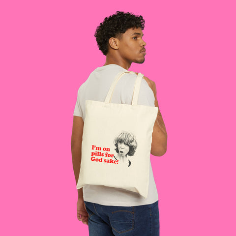 I’m on pills Gail Tote bag