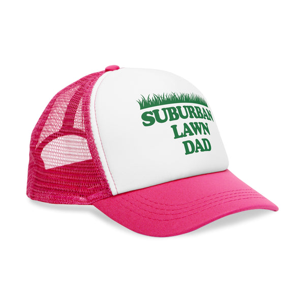 Suburban Lawn Dad mesh trucker cap