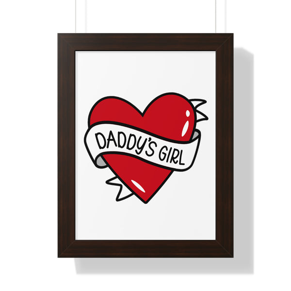 Daddy's Girl Framed Poster