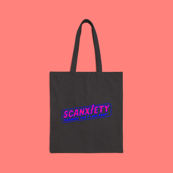 Scanxiety Cotton Canvas Tote Bag