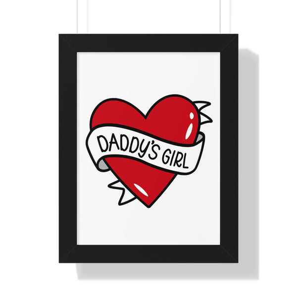 Daddy's Girl Framed Poster