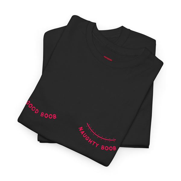 Good Boob - Naughty Boob cotton tee