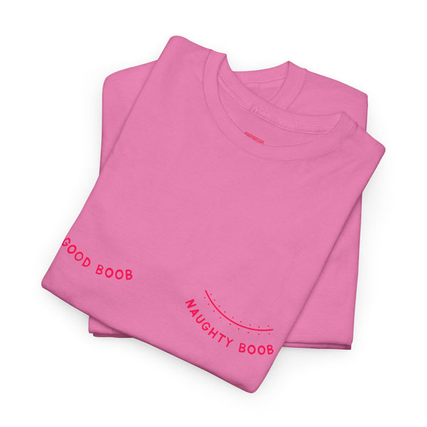 Good Boob - Naughty Boob cotton tee