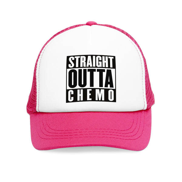 Straight Outta Chemo mesh trucker cap