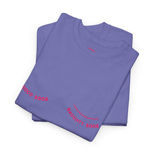 Good Boob - Naughty Boob cotton tee