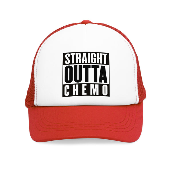 Straight Outta Chemo mesh trucker cap