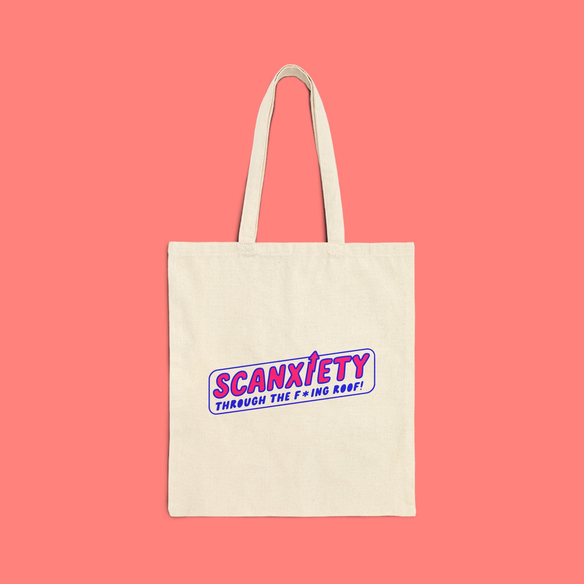 Scanxiety Cotton Canvas Tote Bag