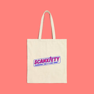 Scanxiety Cotton Canvas Tote Bag