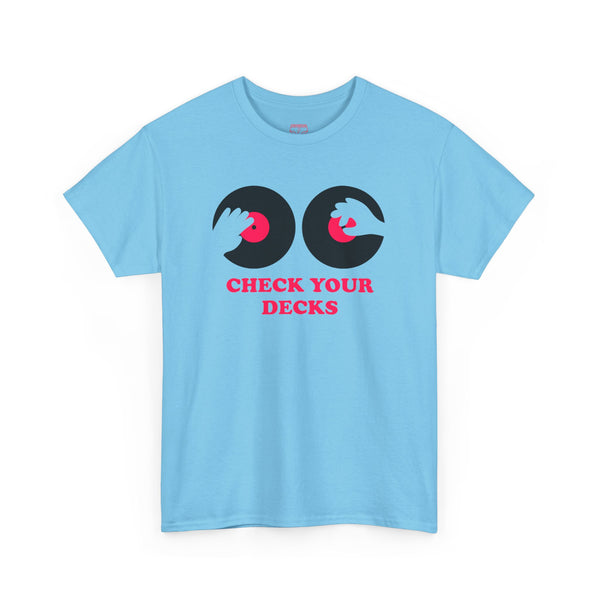 Check Your Decks t-shirt