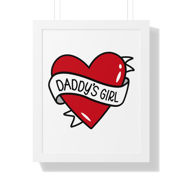 Daddy's Girl Framed Poster