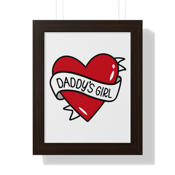 Daddy's Girl Framed Poster