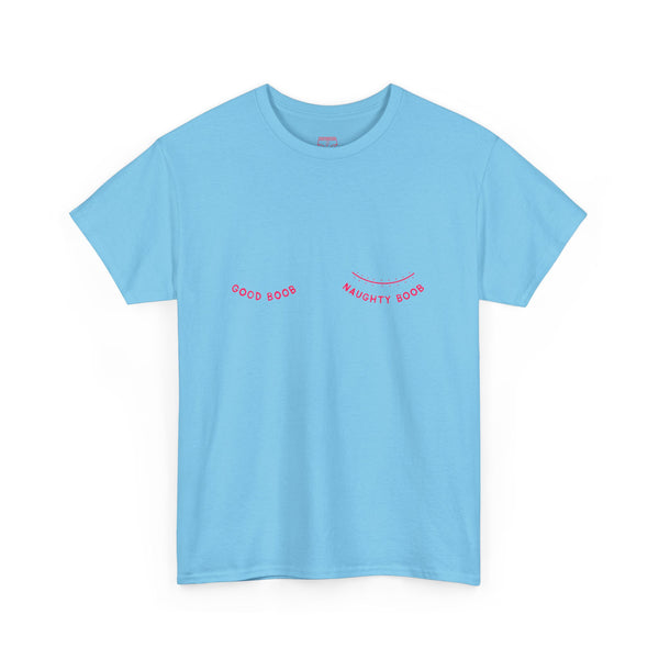 Good Boob - Naughty Boob cotton tee