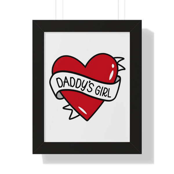 Daddy's Girl Framed Poster