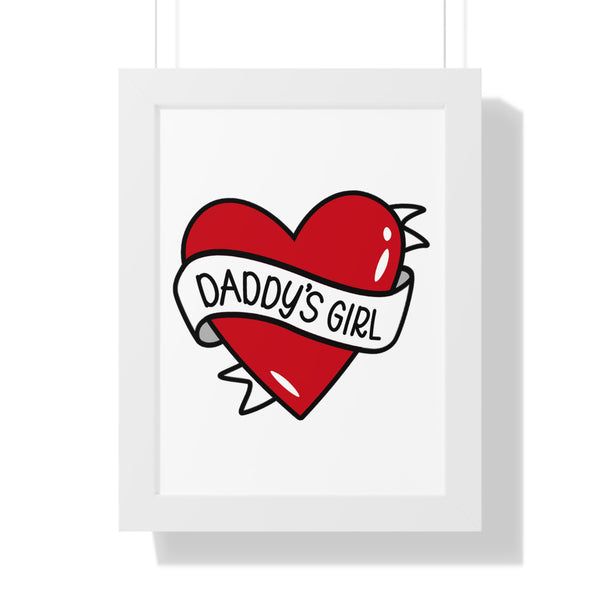 Daddy's Girl Framed Poster