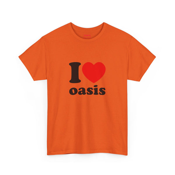 I ❤️ Oasis Tee - Unisex T-shirt