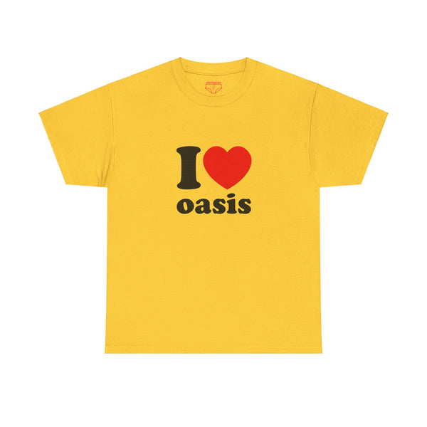 I ❤️ Oasis Tee - Unisex T-shirt