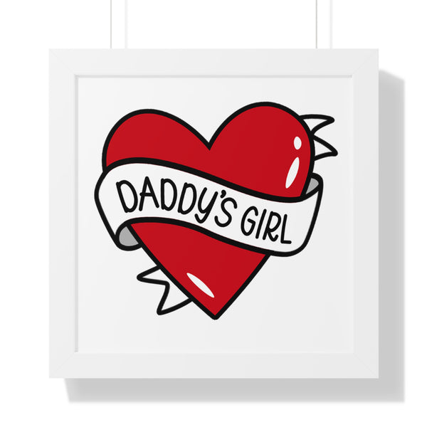 Daddy's Girl Framed Poster