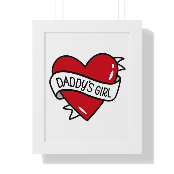 Daddy's Girl Framed Poster