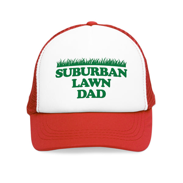 Suburban Lawn Dad mesh trucker cap