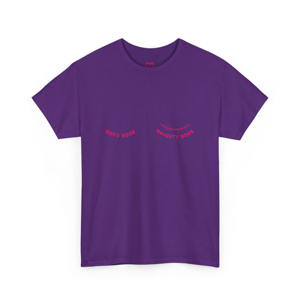 Good Boob - Naughty Boob cotton tee