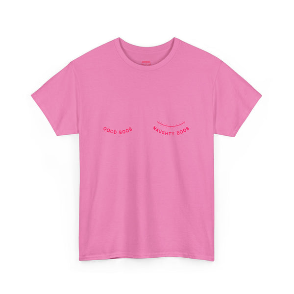 Good Boob - Naughty Boob cotton tee