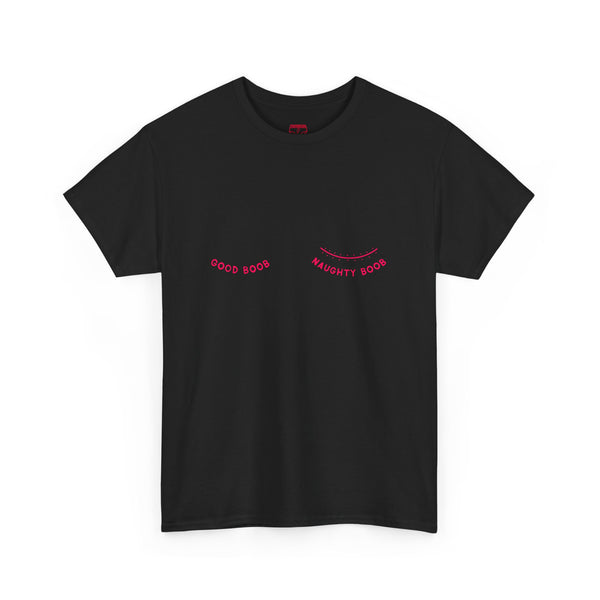 Good Boob - Naughty Boob cotton tee