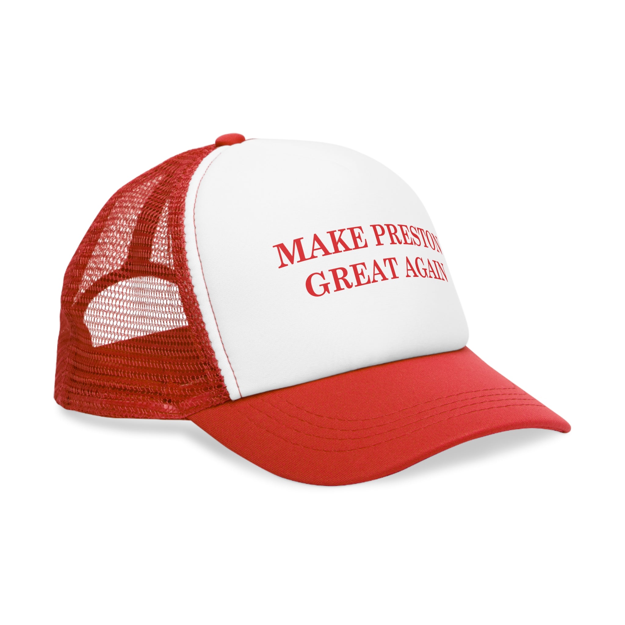 MAKE PRESTON GREAT AGAIN mesh cap