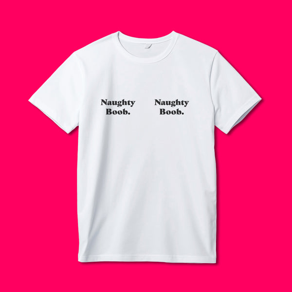 Naughty Boob / Naughty Boob mastectomy tee