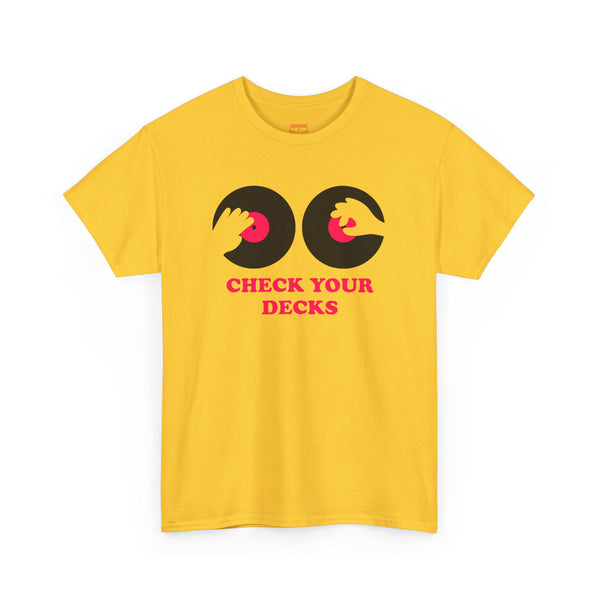 Check Your Decks t-shirt