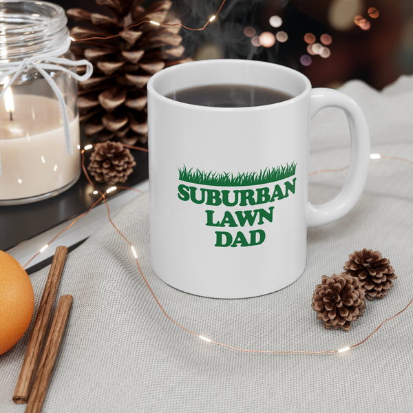 Suburban Lawn Dad mug