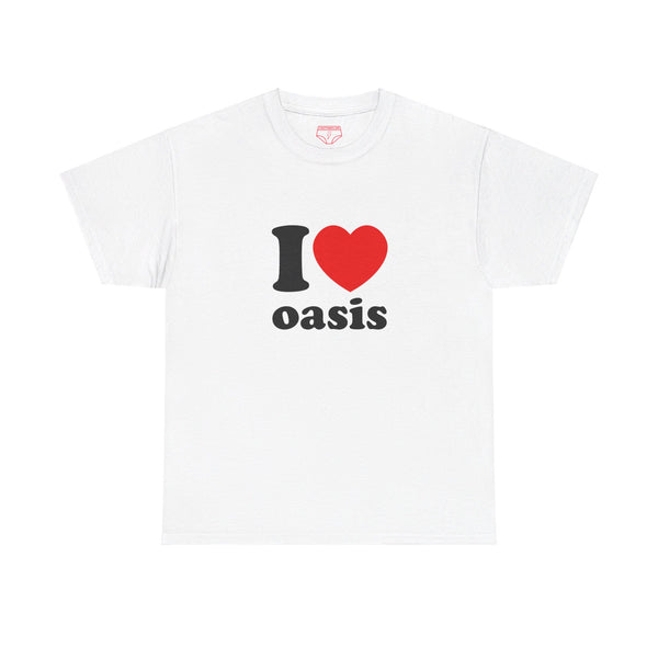 I ❤️ Oasis Tee - Unisex T-shirt