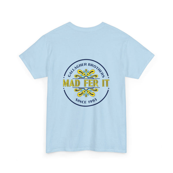 Mad Fer It, rear print t-shirt