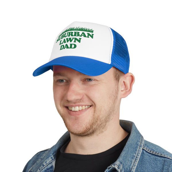 Suburban Lawn Dad mesh trucker cap