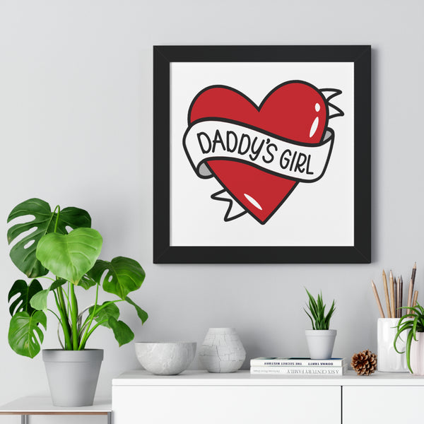 Daddy's Girl Framed Poster