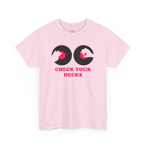 Check Your Decks t-shirt