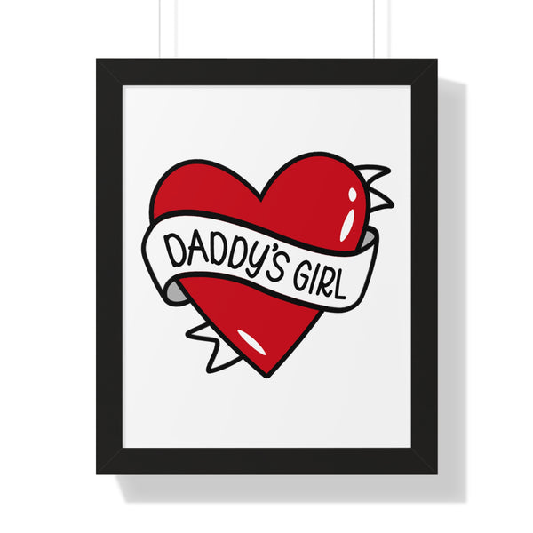 Daddy's Girl Framed Poster