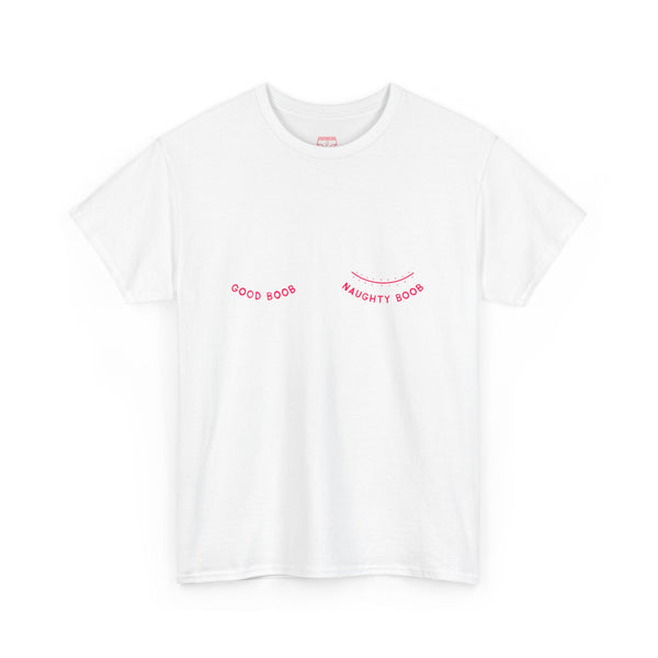 Good Boob - Naughty Boob cotton tee