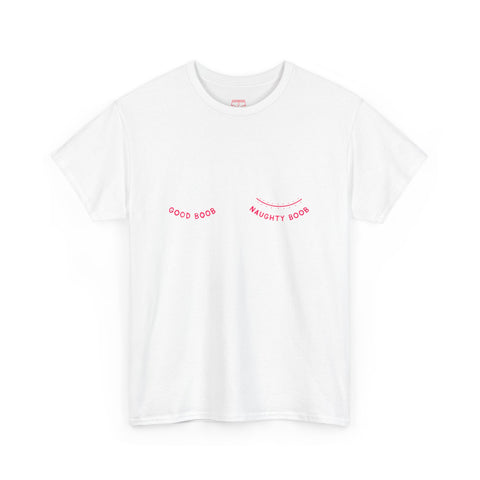 Good Boob - Naughty Boob cotton tee