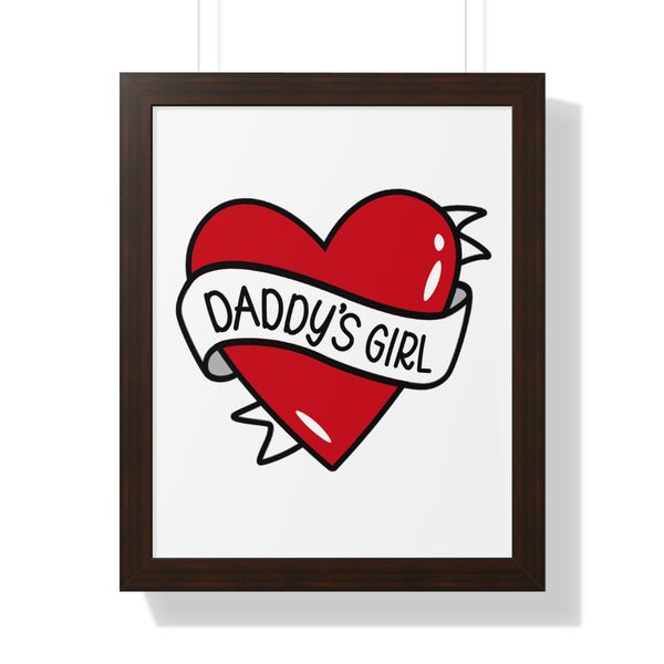 Daddy's Girl Framed Poster