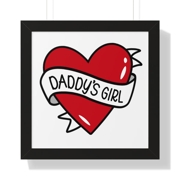 Daddy's Girl Framed Poster