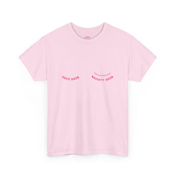 Good Boob - Naughty Boob cotton tee