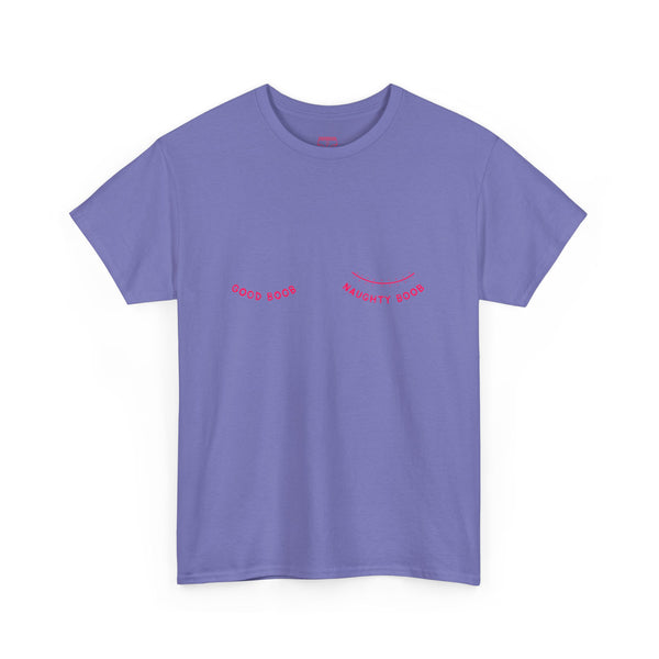 Good Boob - Naughty Boob cotton tee