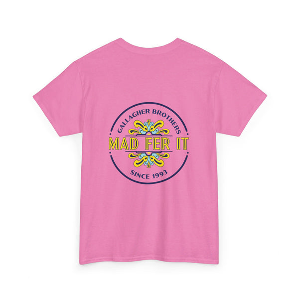 Mad Fer It, rear print t-shirt