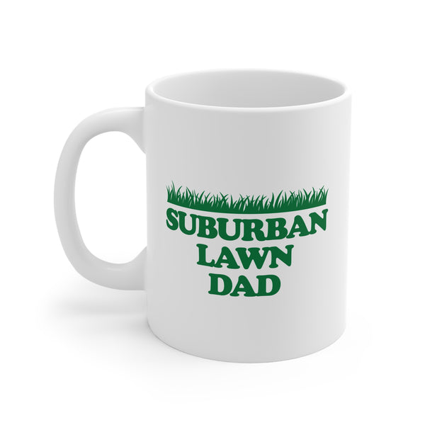 Suburban Lawn Dad mug