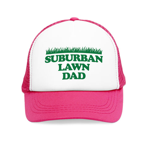 Suburban Lawn Dad mesh trucker cap