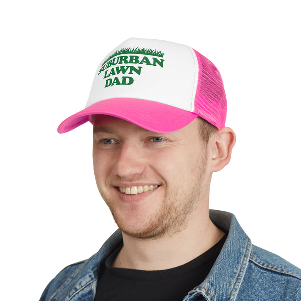 Suburban Lawn Dad mesh trucker cap